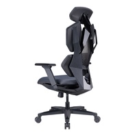 Chaise de jeu confortable en maille CH09-9 avec accoudoirs 4D, dossiers adaptatifs, fauteuil inclinable ergonomique pour ordinateur