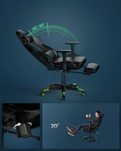 <span class=keywords><strong>Silla</strong></span> de oficina ergonómica <span class=keywords><strong>SONGMICS</strong></span> con reposabrazos de respaldo alto, reposapiés, <span class=keywords><strong>silla</strong></span> para juegos de ordenador de carreras - Product Image 3