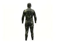 Combinaison de plongée en néoprène camouflage 3 mm, deux pièces, pour la pêche sous-marine et la plongée libre, pour hommes