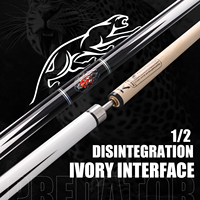 PREOAIDR 3142 Queue de billard T905 Bâton en érable 12.5/11.8/10.8mm Pointe PREDATOR Uniloc Joint Queue de billard