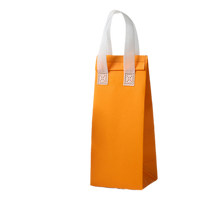 Sac de livraison de nourriture isolé personnalisable sac d'épicerie chaud étanche avec doublure en feuille d'aluminium pour l'extérieur à emporter ou cadeau