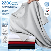 T-shirts tendance de haute qualité pour jeunes, coupe oversize, 220 GSM, protection solaire, vente en gros, personnalisables, 60% coton 40% polyester, col rond unisexe
