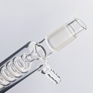 Condensador Graham de Vidrio Borosilicato para Laboratorio con Junta Estándar, Gran Capacidad de Enfriamiento, Longitud del Camisa de 120-500 mm - Product Image 5