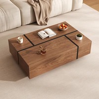 Table pliante en bois massif, petite table à manger rétractable pour la maison, armoire de rangement moderne, table à manger multifonctionnelle