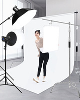Ensemble de photographie professionnel avec support C détachable en acier inoxydable, bras articulé de 128 cm et tête de préhension pour studio photo et vidéo