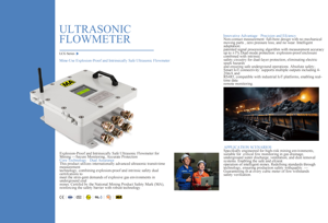 Customizable OEM Digital Stainless Steel Ultrasonic <b>Flow</b> <b>Meter</b> +/-0.05% Accuracy Water/Fluid Flange Connectivity DN10-DN6000 - Product Image 3