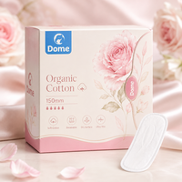 Serviettes hygiéniques jetables ultra-fines respirantes en coton OEM/ODM à surface sèche