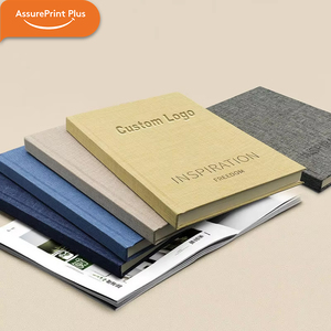 Carnet de planification et journal de bien-être personnalisé en tissu de lin avec couverture rigide, reliure thermique, impression par sublimation et gaufrage, formats A5/A6/A7/A4/B5, pour entreprise - Product Image 3