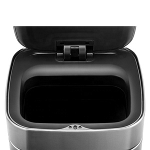 <strong>Silver</strong> Garbage <strong>Bin</strong> Bathroom No Touch 12L Sensor Rubbish <strong>Bin</strong> - Product Image 2