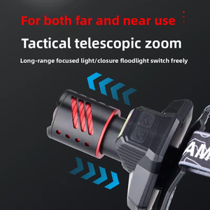 Faros LED con sensor, luces traseras, para exteriores, montados <span class=keywords><strong>en</strong></span> <span class=keywords><strong>la</strong></span> <span class=keywords><strong>cabeza</strong></span>, para acampar, recargables por USB, IP44, impermeables, con sensor <span class=keywords><strong>de</strong></span> movimiento, superbrillantes - Product Image 3