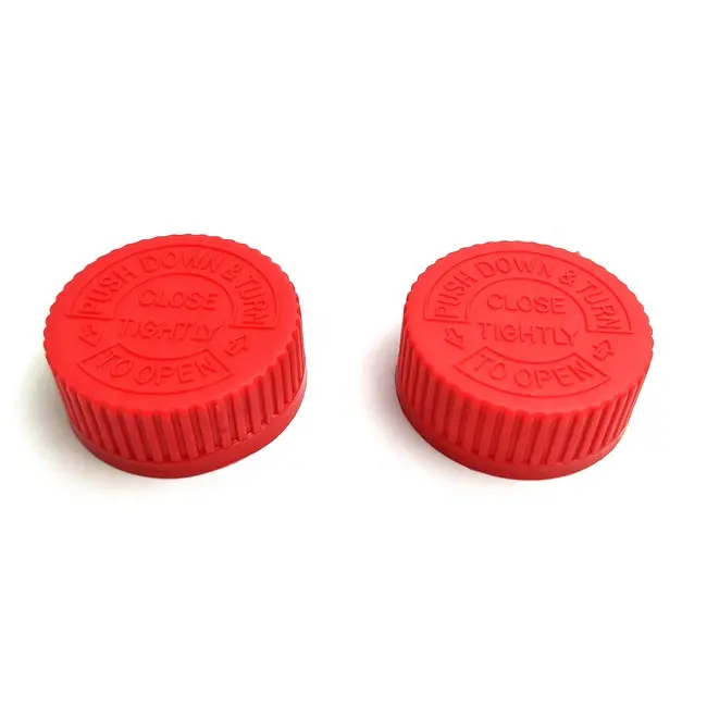 RUIPACK 28mm plastic carbonated drinks bottle caps,plastic lid with tamper proof ring