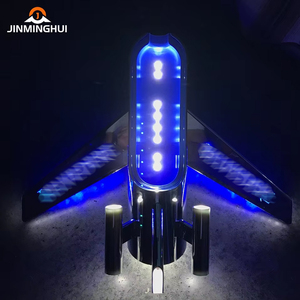 LED Rechargeable pour Présentateur de Bouteille de Champagne Glorifier Plateaux de <span class=keywords><strong>Service</strong></span> Nightclub Carry-On Avion Forme Plateau pour Publicité - Product Image 2