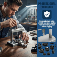 Kit d'outils de réparation de montres 81 pièces en acier allié pour l'entretien et le démontage de montres, outil de quincaillerie pour horlogerie domestique