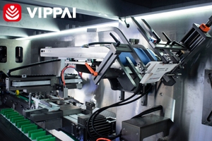 Machine à tampons d'<span class=keywords><strong>alcool</strong></span> <span class=keywords><strong>isopropylique</strong></span> à 70 % pour sachets individuels, certifiée ISO 13485, pour fournitures hospitalières VIPPAI VPD800-AIO - Product Image 6