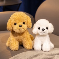 En gros, Jouets en peluche chien Teddy en coton PP doux, Poupées pour machine à griffes, Cadeaux anti-stress pour enfants