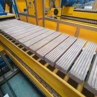 Ligne de production de profilés pour panneaux à persiennes coniques à double vis en WPC/PVC, machine de fabrication de panneaux Great Wall