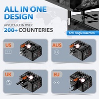 Adaptateurs de chargeurs d'alimentation Worldplug Type C Adaptateur de prise de voyage mondial Adaptateur universel