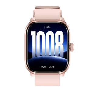 Nouvelle montre connectée carrée avec écran TFT en gel de silice, résolution 320x386, suivi du rythme cardiaque et du sommeil, assistant vocal IA, SDK disponible - Product Image 1