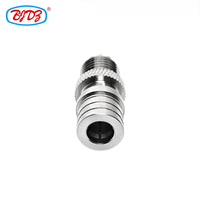 Adaptateur RF Fournisseur d'Usine MINI UHF Femelle Jack vers QMA Mâle Connecteur Adaptateur Coaxial RF Convertisseur Connecteurs en Stock