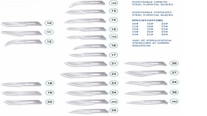 Bisturí quirúrgico estéril desechable con mango de plástico, cuchilla de precisión para uso médico y de laboratorio - Product Image 6