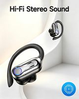 Écouteurs sans fil YYK-Q15 avec réduction de bruit ENC 6.1, autonomie de 90h, double affichage LED, étanchéité IPX6, appels clairs pour le sport