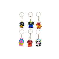 Porte-clés en acrylique personnalisé, pendentif de dessin animé, petit cadeau, pendentif anime personnalisé, possibilité d'ajouter du NFC