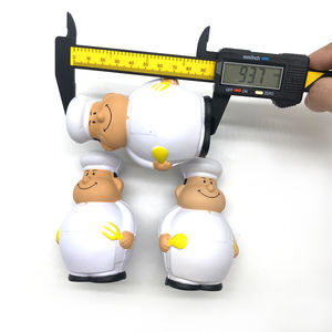 Juguetes Promocionales de Pelota de PU, Chef Antiestrés, para Apretar, para Niños de 5 a 7 Años, Alivio del Estrés, Juguetes para las Manos - Product Image 2