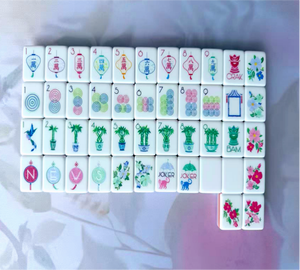 Exclusive Custom Lavender purple <b>Mahjong</b> Tiles American Game Versions Acrylic <b>Mahjong</b> Tiles <b>Set</b> for Family Fun - Product Image 6