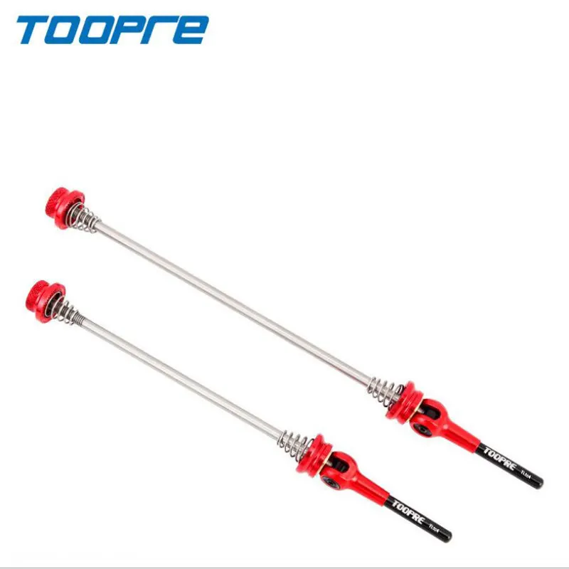 TOOPRE Bicycle Titanium Ti Skewer QR Mountain Bike Quick Release Skewer Lever MTB Bicycle Cycling Hub Bike Quick Release