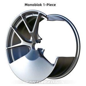 Cerchi Forgiati Personalizzati DEAN FORGED in Alluminio 6061-T6, Design Concavo, Nuovi da 16-24 Pollici per Modifiche Auto con Garanzia di 3 Anni - Product Image 3