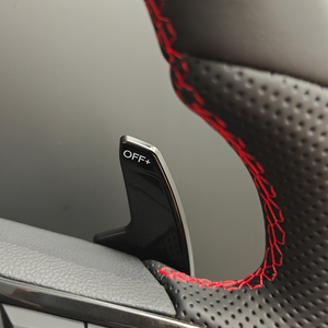 Volant en cuir semi-perforé pour Volkswagen VW <span class=keywords><strong>Golf</strong></span> 8 MK8 R 5 6 7 MK5 MK6 MK7 Polo GTI Scirocco Jetta Passat B7 Amarok - Product Image 5