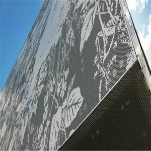 Laser cắt trang trí nhôm mặt tiền Bảng điều khiển tường tấm ốp kim loại chế tạo sản phẩm - Product Image 6