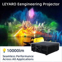 Projection professionnelle de cartographie de film vidéo Projecteur laser 10000 lumens Grand bâtiment de lieu de rendez-vous