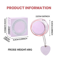 Baume de couleur multi-usages effet crème blush avec chaîne pour paupières, lèvres et joues – Frais et dynamique, facile à utiliser, pour sublimer votre look