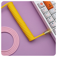 Prix d'usine 3M USB clavier mécanique de jeu Type C coloré aviateur Usb câble de clavier enroulé