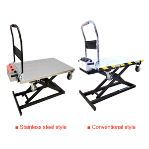 300 נייד ק "ג 500 ק" ג הידראולי סקסור הרמת שולחנות מתקפל עם בטעינה משאית פלדה משאית מטען - Product Image 4