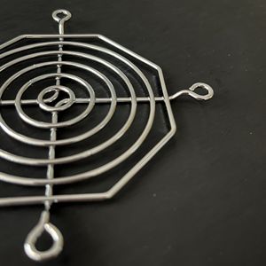 Защитная решетка для вентилятора 80 мм, серебристая, с возможностью индивидуального заказа, прямые продажи с завода - Product Image 4