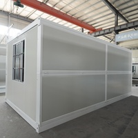 Casa Contenedor Plegable Modular Prefabricada de 20 pies/40 pies, de Rápida Instalación, para Residencia al Aire Libre