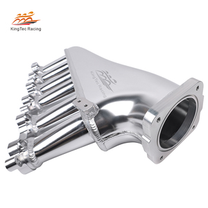 ท่อร่วมไอดี 1JZ สีเงิน อัพเกรดสมรรถนะ 1jz-gte 2.5L สำหรับเครื่องยนต์โตโยต้า ซูปรา แชสเซอร์ เทอร์โบ - Product Image 4