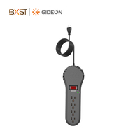 Protecteur de tension simple AC 90-140V, multiprises personnalisées avec indicateurs LED, régulateur de tension automatique anti-surtension