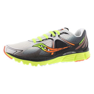 Saucony Kinvara 6 <b>Mens</b> <b>Shoes</b> Color: <b>Grey</b>/Lime | 100% Authentic - Product Image 1