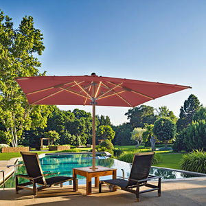 Tira de luces LED solares para exteriores, sombrilla <span class=keywords><strong>grande</strong></span> romana para patio, sombrilla impermeable para Villa, <span class=keywords><strong>terraza</strong></span>, muebles de jardín para hoteles - Product Image 1