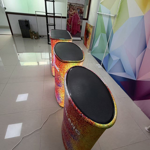 Mesa plegable con iluminación LED para stand de feria comercial - Product Image 1