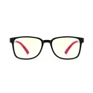 Wholesale TR90 360 Degree Flexible Hinge Square Crystal Colors Light Weight Optical Glasses Frames For Kids F8501