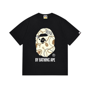 <span class=keywords><strong>Camiseta</strong></span> de punto informal de <span class=keywords><strong>manga</strong></span> <span class=keywords><strong>corta</strong></span> con cuello redondo y estampado de logotipo de dibujos animados de Ape, corte regular para <span class=keywords><strong>hombre</strong></span>, ideal para el verano. - Product Image 6