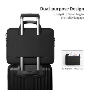 Maletín para Portátil Grande de 15, <span class=keywords><strong>15.6</strong></span>, 16 y 17.3 Pulgadas, Funda para MacBook Pro, Bolso de Mano para Hombre y <span class=keywords><strong>Mujer</strong></span> de Negocios, Maletín para HP y DELL - Product Image 4