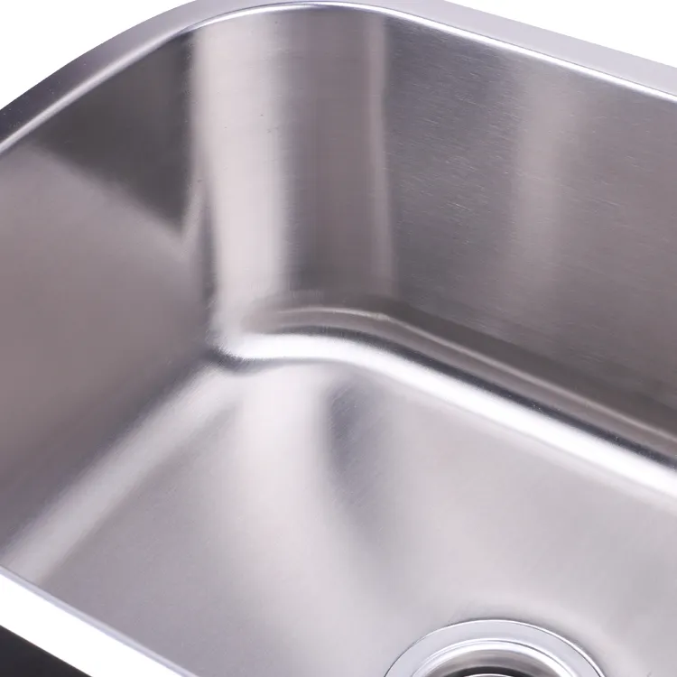 Low Price Rectangular Size Single Bowl Stainless Steel Kitchen Sink For Washing