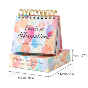 <span class=keywords><strong>Calendario</strong></span> da Scrivania Creativo per <span class=keywords><strong>Donne</strong></span> 2026, 365 Giorni in Inglese con Frasi Ispiratrici - Product Image 4