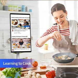 27 inch chất lượng cao không dây thông minh di động di động <span class=keywords><strong>TV</strong></span> <span class=keywords><strong>Android</strong></span> Màn hình được xây dựng trong 5 hoặc 9H Tuổi thọ pin màn hình cảm ứng HD camera. - Product Image 4