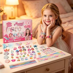 Kawaii Teen Girls Hair Accessories Kit DIY Alice <b>Headband</b> Bracelet Butterfly Bow Cartoon Party Favor Pack Gift - Product Image 2